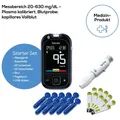 Produktbild: Blutzuckermessgerät Beurer GL 49 mit 10 Teststreifen Blutzucker BZ Messgerät mg