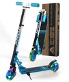 Produktbild: Apollo Cityroller Skyracer LED City Scooter Kinder, Tretroller mit Federung, klappbarer Kinderroller, höhenverstellbar
