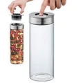 Produktbild: SILBERTHAL Vorratsdosen Glas mit Deckel 1500 ml - Vorratsgläser mottensicher für luftdichte & auslaufsichere Aufbewahrung in der Küche
