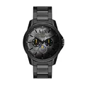 Produktbild: Armani Exchange Herrenuhr, QuarzMultifunktionswerk, 44MM Schwarzes Edelstahlgehäuse mit Edelstahlarmband, AX1738