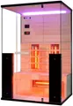 Produktbild: Sanotechnik Infrarotkabine Billund 2, BxTxH: 125 x 100 x 190 cm, mit Farblichttherapie, MP3 Player (inkl. Bluetooth), 2x Lautsprecher