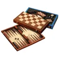 Produktbild: Philos Schach-Backgammon-Dame-Set magnetisch, Feldgröße 43 mm