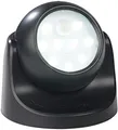 Produktbild: Luminea LED Batterie: Kabelloser LED-Strahler, Bewegungssensor, 360° drehbar, 100 lm,schwarz (Kabelloser Bewegungsmelder, Bewegungsmelder Batterie, Lampe)