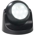 Produktbild: Luminea Kabelloser LED-Strahler, Bewegungssensor, 360° drehbar, 100 lm,schwarz
