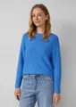 Produktbild: s.Oliver Longpullover Strickpullover Strickpullover mit U-Boot-Ausschnitt und Rollsaum