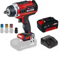 Produktbild: Einhell Professional Schlagschrauber IMPAXXO 18/450 Akku 4.0 Ah 18V 3-Gang-Getr.