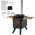 Produktbild: VEVOR Zeltofen Campingherde Holzofen für Camping Outdoor Heizung 394x608x425mm
