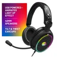 Produktbild: Stealth LED Headset Ständer mit Headset C6-100 LED Gaming-Headset Zubehör (12 RGB Beleuchtungseffekte)