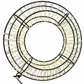 Produktbild: LED-Lichterkranz - schwarz - Ø 25 cm
