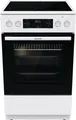 Produktbild: Gorenje GECS5C60WPA Stand-Elektroherd, 50cm breit, 70L, AquaClean, AirFry, ExtraSteam, weiß