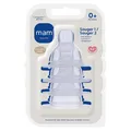 Produktbild: MAM Flaschensauger Größe 1+2 4er Set Silikon für Neugeborene 0+ Monate OVP NEU