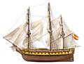 Produktbild: OcCre Modellbausatz Nuestra Señora de las Mercedes Maßstab 1:85 Schiffsbausatz, (Schiff, 4500-tlg., Schiffsbausatz), Made in Europe