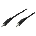 Produktbild: LogiLink 3,5 mm - 3,5 mm (0.20 m, AUX Kabel) (CA1048)