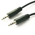 Produktbild: 0,2m Audio-Kabel kurz 2x Klinkenstecker 3,5mm Klinke Stecker AUX HiFi 20cm