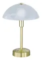 Produktbild: TRIO Leuchten Donna LED-Tischlampe Tischleuchte Messing Glas weiß H 30 cm