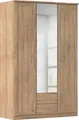 Produktbild: rauch Kleiderschrank Schrank Garderobe Garderobenschrank Putzschrank Wäscheschrank TORRENT (Breiten 91/136/181 cm, Höhe 210 cm) optional Außenschubladen und Spiegel, viel Stauraum MADE IN GERMANY