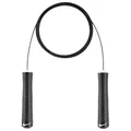 Produktbild: Nike Fundamental Weighted Rope Springseil Gewichtetes Fitness Seilspringen Training Cardio Workout, Black/White, 2,80 m