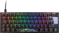 Produktbild: Ducky One 2 Pro Mini Gaming Tastatur, RGB LED - Cherry Silent Red (DKON2061ST-SDEPDAZT2)