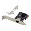 Produktbild: Ducky Huusuei PCIE X1 RTL8125B Server Netzwerk Karte 2,5 GbE Multi Gigabit Netzwerk Karte PCIE Gigabit Ethernet Adapter