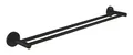 Produktbild: Grohe Start Doppel-Badetuchhalter - Mattschwarz - 412032430