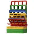 Produktbild: Relaxdays Abstandshalter Kunststoff 120er Set Blau,Gelb,Rot