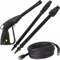 Produktbild: Pistolenset mit Lanze, verstellbarem Kopf und Turbokopf, 5 m Schlauch für Karcher Waschmaschinen der K-Serie 160 bar, 60°C