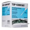 Produktbild: TOP COMFORT Mundpflegestäbchen mit PU Schwamm, 100 mm, Neutral 09156-1 , 1 Packung = 250 Stück