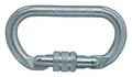 Produktbild: Skylotec Karabiner oval mit Schraubsicherung Stahl EN 362 22 kN - H-037