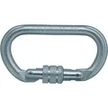 Produktbild: Skylotec Karabiner,oval,m. Schraub sich.,Stahl,EN 362, 22 kN