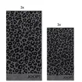 Produktbild: JOOP! 1707 Leo Handtuchset 3x Handtuch 3x Gästetuch, Graphit, UVP: 100,35 €