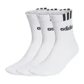 Produktbild: adidas Unisex Kinder Socken 3er Pack 3-stripes Linear Knöchellang Gepolstert OVP