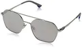 Produktbild: Police Sunglasses Herren VIBE 2 Sonnenbrille, Grau (Shiny Palladium/Grey)