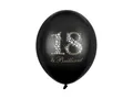 Produktbild: Ballons 30cm, 18 & Brillant, Pastel Black (1 VPE / 6 Stk.)