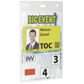 Produktbild: DURABLE Event-Namensschild, DIN A6, Hochformat