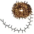 Produktbild: Hellum Lichterkette 288 LED warmweiß – 5,74 m, Lichterkette für innen & außen, Weihnachtsbaumbeleuchtung 152395
