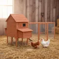 Produktbild: Hühnerstall XXL Holz mit Freigehege & Nestboxen wetterfest