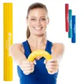 Produktbild: TheraBand FlexBar Handtrainer | Unterarmtrainer für Rehabilitation & Griffkraft | Trainingsgerät für Hand, Handgelenk & Unterarm | Fitness Zubehör | Handmuskeltraining | Flexibler Übungsstab (GELB)