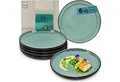Produktbild: SÄNGER Speiseteller Set Fiji, (6 St), Essgeschirr, Flache Teller, Steingut, Handmade, VALUE COLLECTION