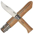Produktbild: Opinel No 12 Taschenmesser Edelstahl Buchenholzgriff Virobloc 12C27 Sandvik