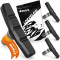 Produktbild: VBrake Bremsbeläge Fahrrad 2 Paar Bremsklötze Fahrrad Bremsbacken 60 mm für V...