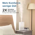 Produktbild: LEVOIT Top-Fill Luftbefeuchter Diffuser 3L mit Nachtlicht 360°Drehbare Düse Weiß