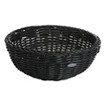 Produktbild: Westmark Mehrzweck-Korb, geeignet für Hotel und Gastronomie, Rund, Ø ca. 23 cm, Höhe: ca. 9 cm, Synthetikfaser, Saleen Edition, Schwarz, 02010319101