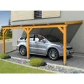 Produktbild: Skan Holz Carport Vogtland 300 cm x 541 cm Eiche hell