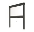 Produktbild: Avosdim Insektenschutzrollo für Fenster B 100 x H 160 cm & Türen, Aluminium, Insektenschutz Fenster – Anthrazitgrau RAL 7016