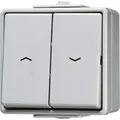Produktbild: Jung 609VW Jalousie-Wippschalter 10 AX 250 V,  WG 600