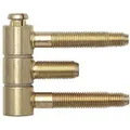 Produktbild: Sfs - Stahlzargenband (türband) 3-teilig, Einbohrband 16x46,7mm Stahl Vermessingt