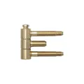 Produktbild: SFS Stahlzargenband (Türband) 3-teilig, Einbohrband 16x46,7mm Stahl vermessingt