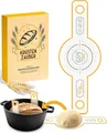 Produktbild: Krustenzauber Backmatte Zubehör - Brotschlingen, Schneebesen, Backmatte, Teig Reinigungstücher, 1x Brotschlinge Rund