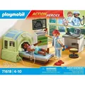 Produktbild: PLAYMOBIL Action Heroes 71618 MRT mit Patient - Transparent