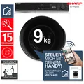 Produktbild: Sharp ES-PRO914WA-DE Waschmaschine 9 kg Weiß AllergySmart WIFI VeeZy App 2ML